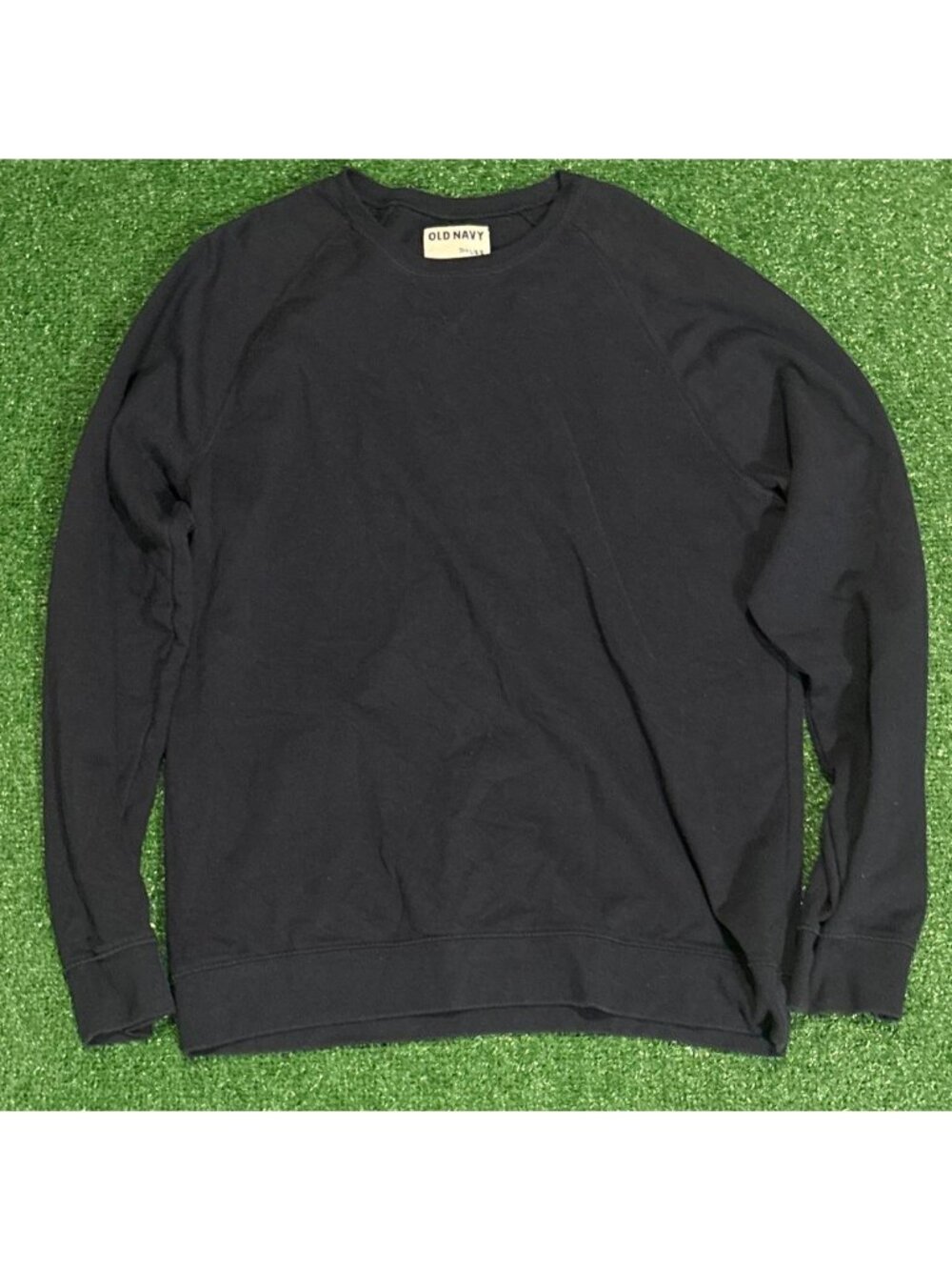 Vintage Old Navy Blue Crewneck Sweatshirt – Size L | Classic
